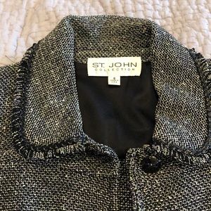 ST JOHN JACKET. Size 8 perfect condition